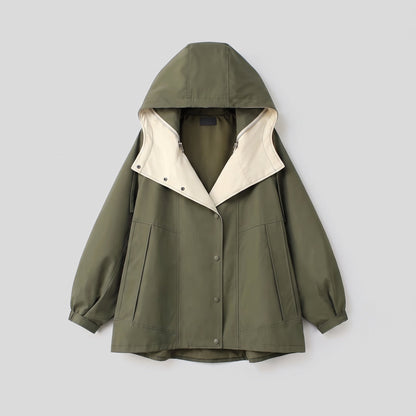 Ingleby two-tone windbreaker in Green 1