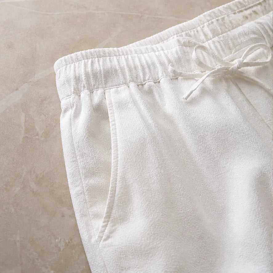 Italian Breeze Shorts close-up quality detail