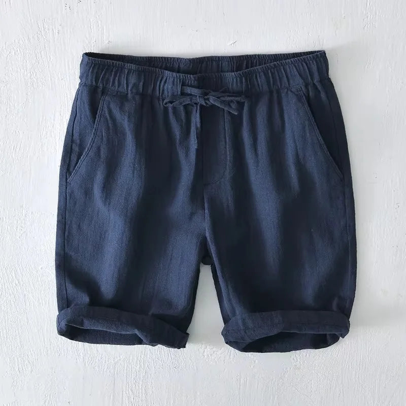 Italian Breeze Shorts in Navy Blue