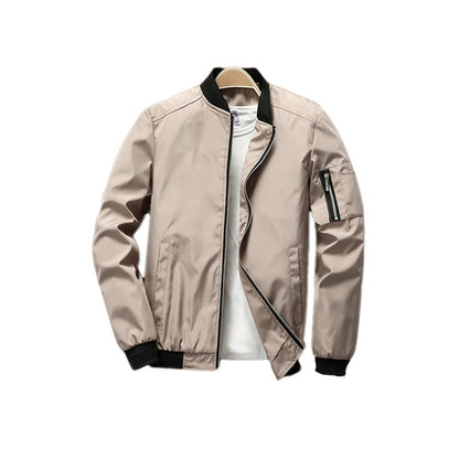 Jarrow lightweight windbreaker in Beige 1