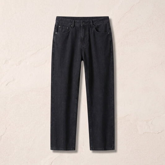 Jarvis Tencel-blend jeans in Black 1