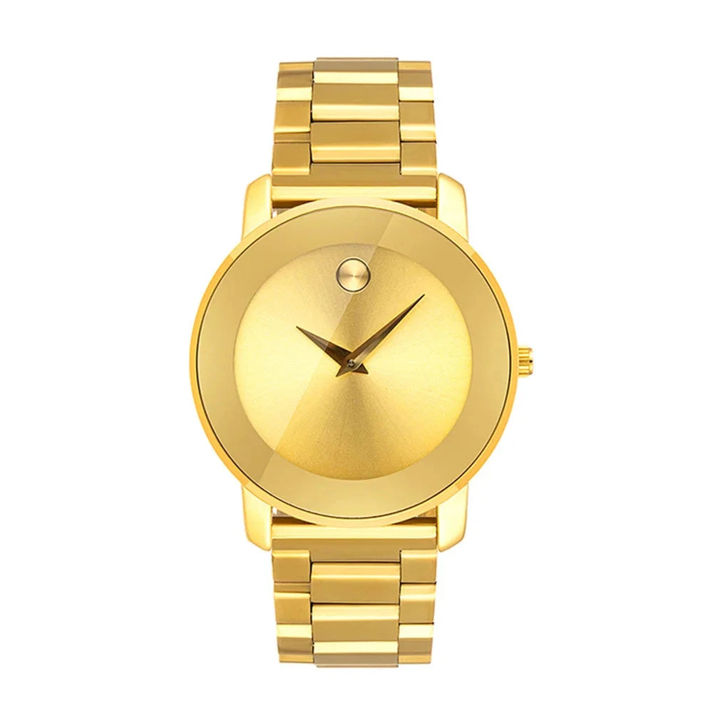 Larkin minimalist steel watch in Gold 1
