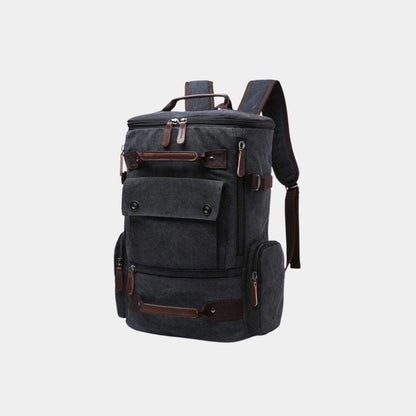 Nolan vintage backpack in Black 1