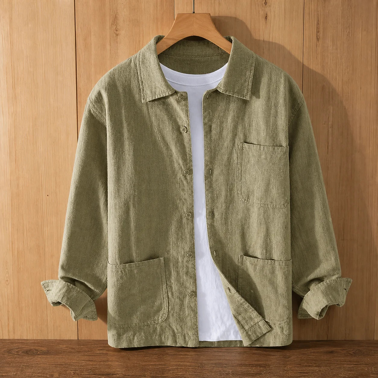 Nomad Weave Shirt Khaki