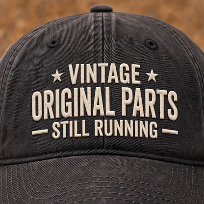 Original Parts Cap close-up quality detail