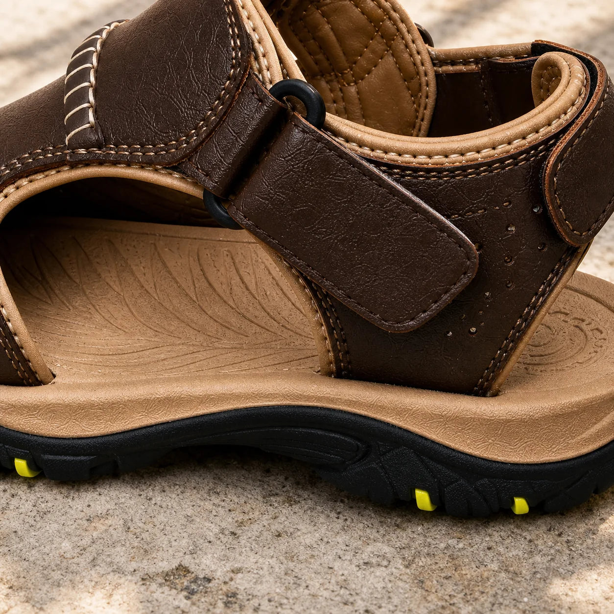 Outdoor Strap Sandals close-up quality detail