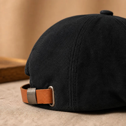 Peaky Strap Cap close-up quality detail