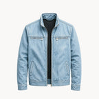Pemberton men's zip jacket in Sky Blue 1