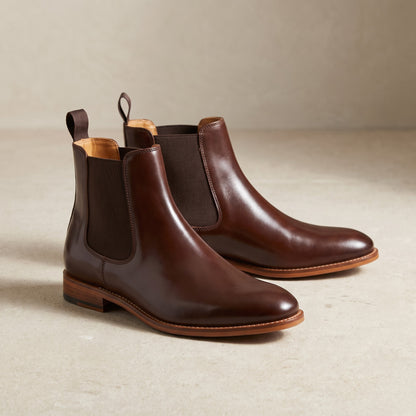 Preston men's chelsea boots hero pair in Brown 0