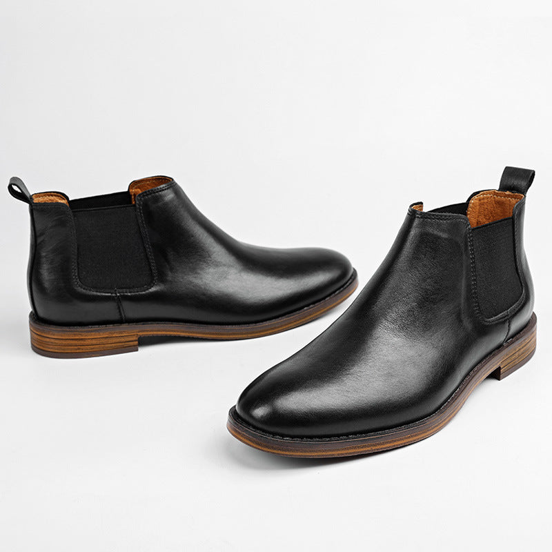 Preston men's chelsea boots pair in Black 1