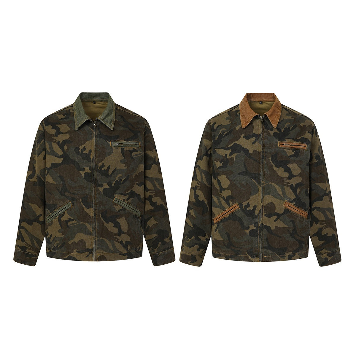 Additional view 3 of the Quigley camo canvas work jacket