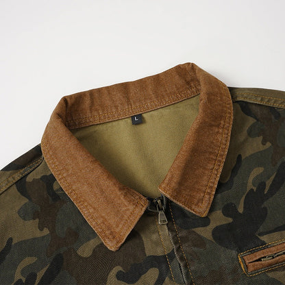 Additional view 5 of the Quigley camo canvas work jacket