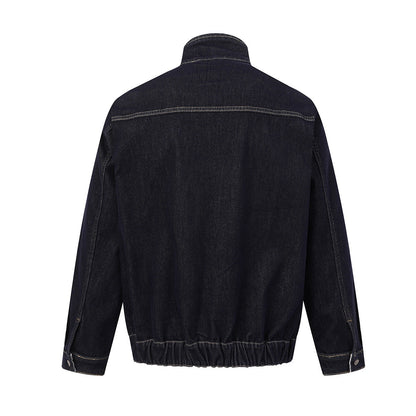 Additional view 2 of the Radford dark indigo denim work jacket