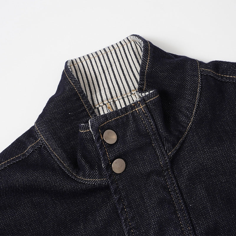 Additional view 3 of the Radford dark indigo denim work jacket