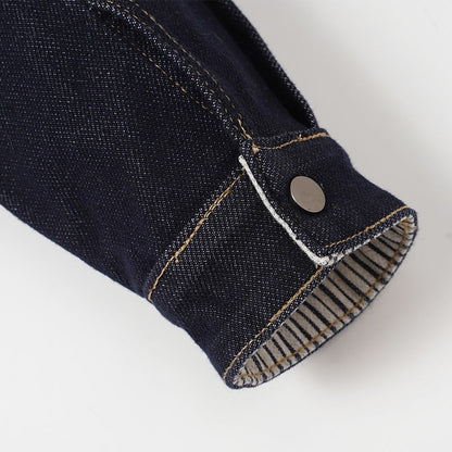 Additional view 8 of the Radford dark indigo denim work jacket