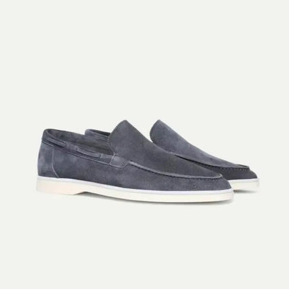 Radnor suede yacht loafers in Dark Gray 1