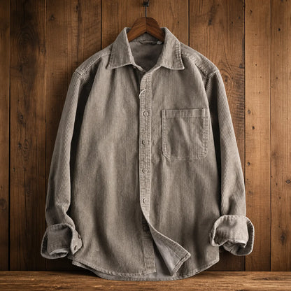 Ridgeway Corduroy Top Stone Grey