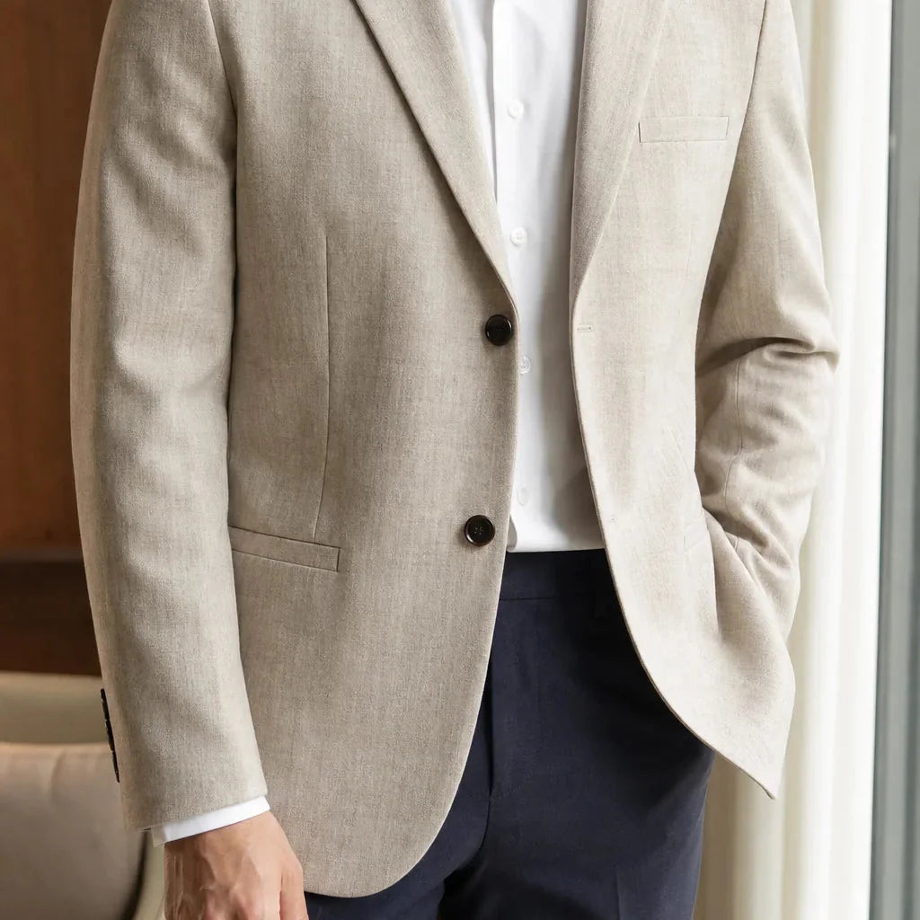 Smart Plaid Jacket lifestyle photo