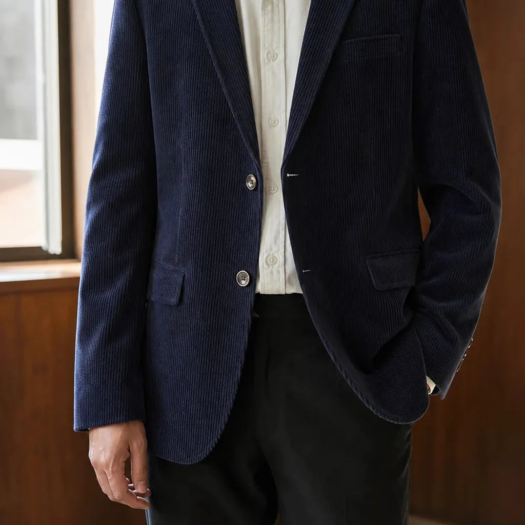 Corduroy Winter Coat lifestyle photo