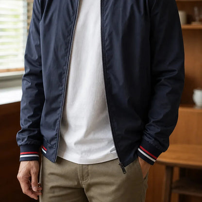 Varsity Bomber Jacket lifestyle photo