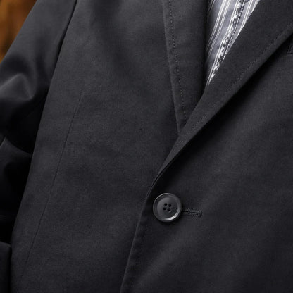 Everyday Lapel Blazer close-up quality detail