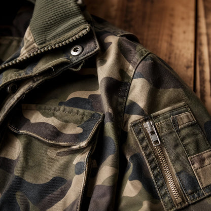 Rugged Fleece Jacket close-up quality detail