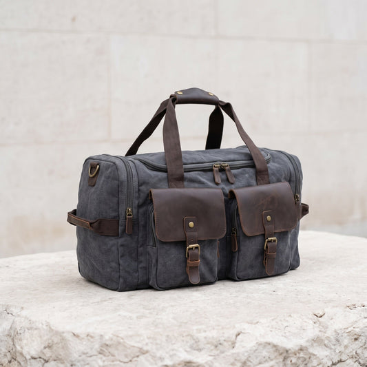 Rutherford expedition duffle bag in Gray 1