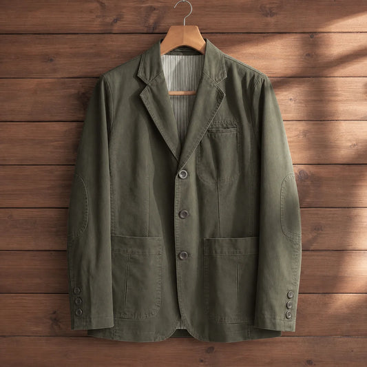 Safari Fit Blazer in Green