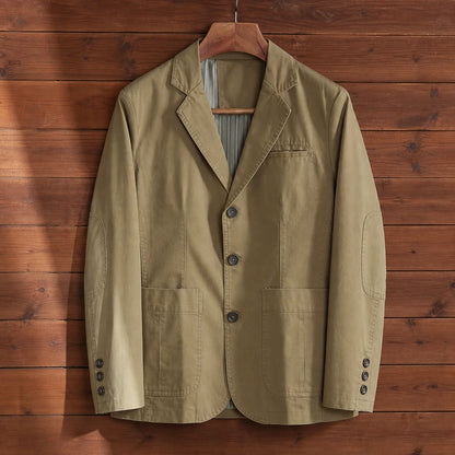 Safari Fit Blazer in Khaki
