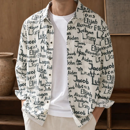 Signature Print Shirt lifestyle photo