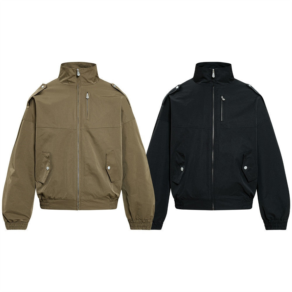 Additional view 1 of the Sinclair stand-collar utility jacket