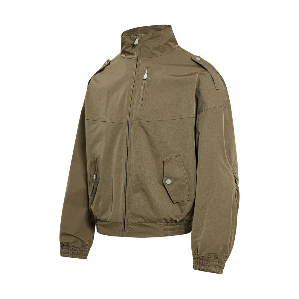 Additional view 2 of the Sinclair stand-collar utility jacket