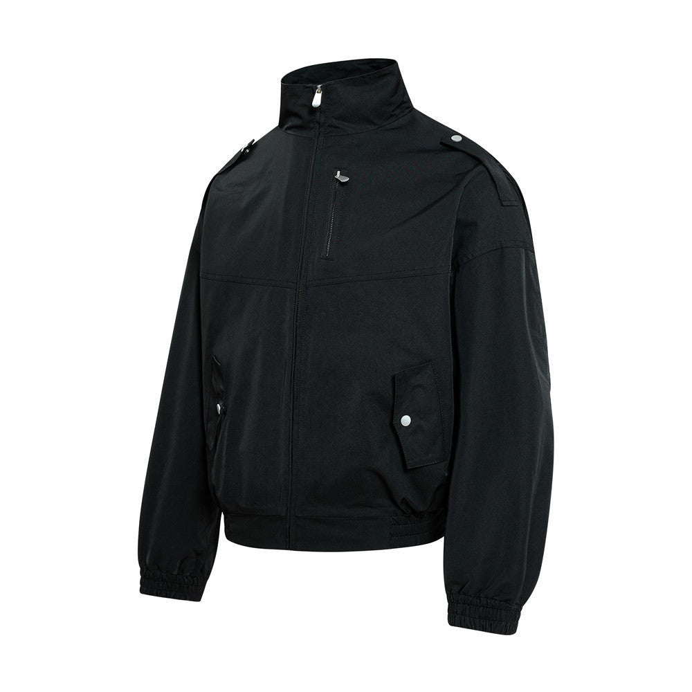 Additional view 4 of the Sinclair stand-collar utility jacket