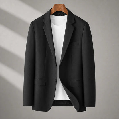 Spring Fit Blazer in Black