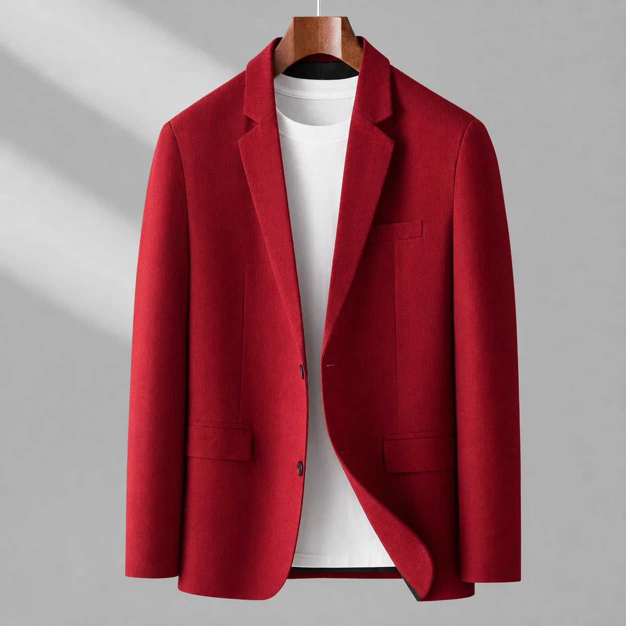 Spring Fit Blazer in Red