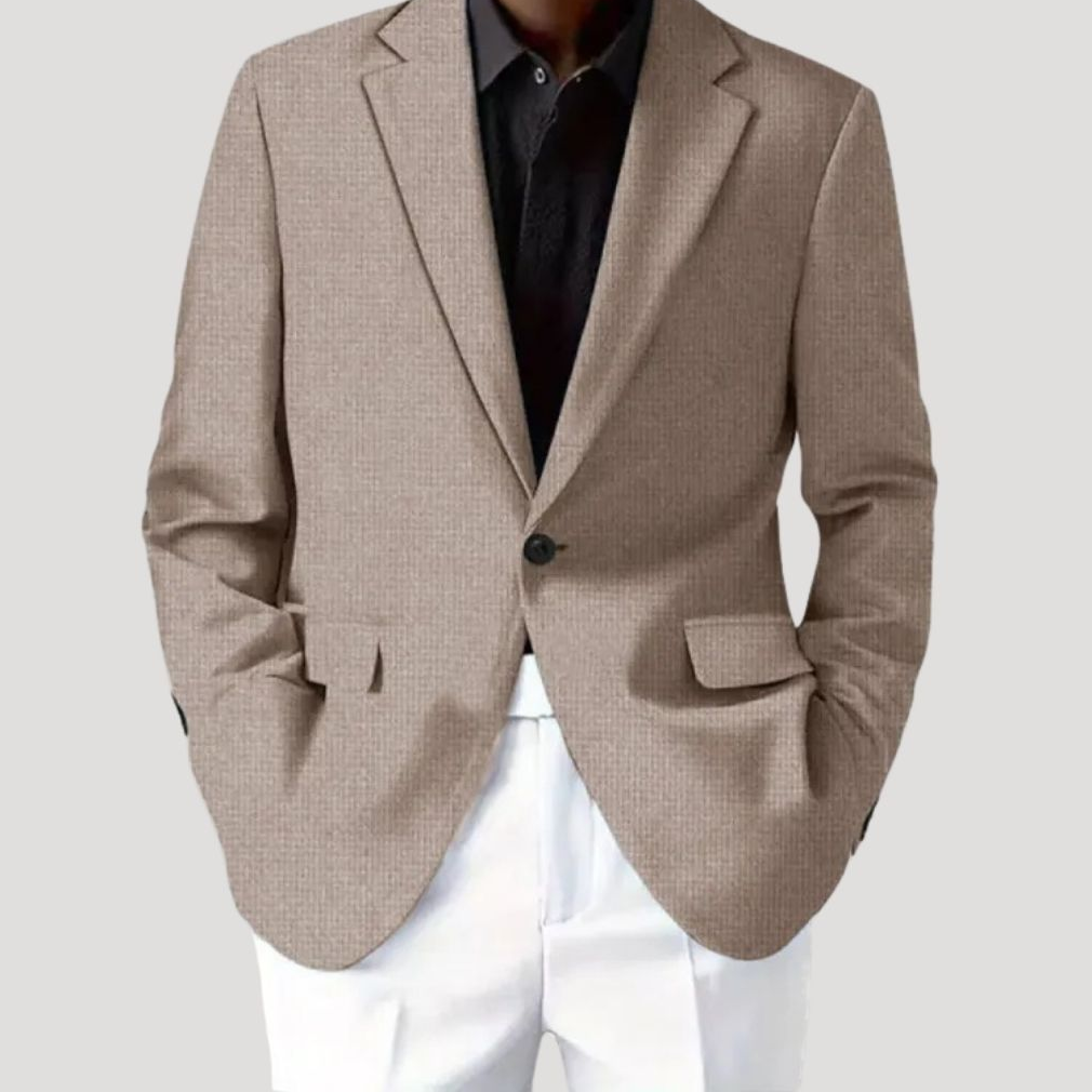 Stanton men's blazer in Beige 1