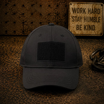 Stealth Camo Cap in Black