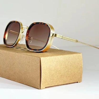 Steampunk Square Shades in Brown