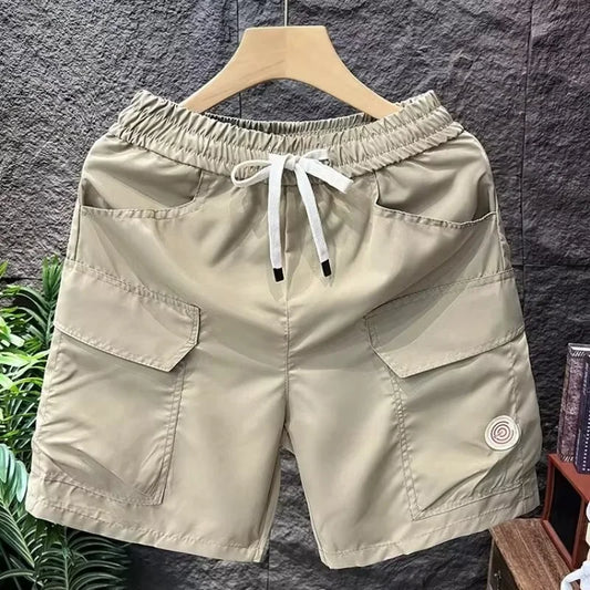 Summer Cargo Shorts in Black