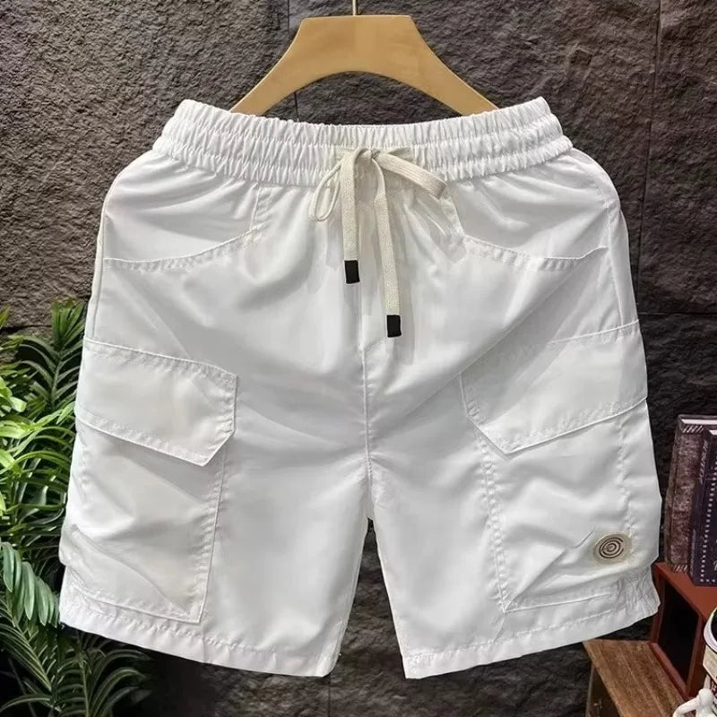 Summer Cargo Shorts in Khaki