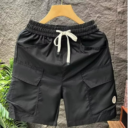 Summer Cargo Shorts in White