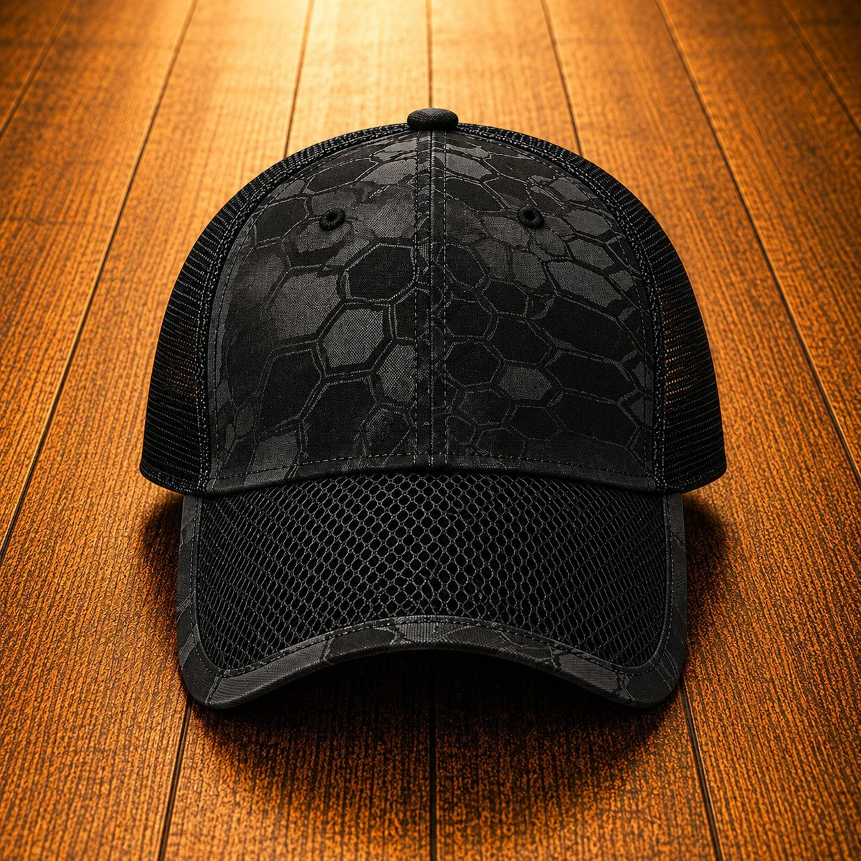 Tactical Mesh Cap in Black