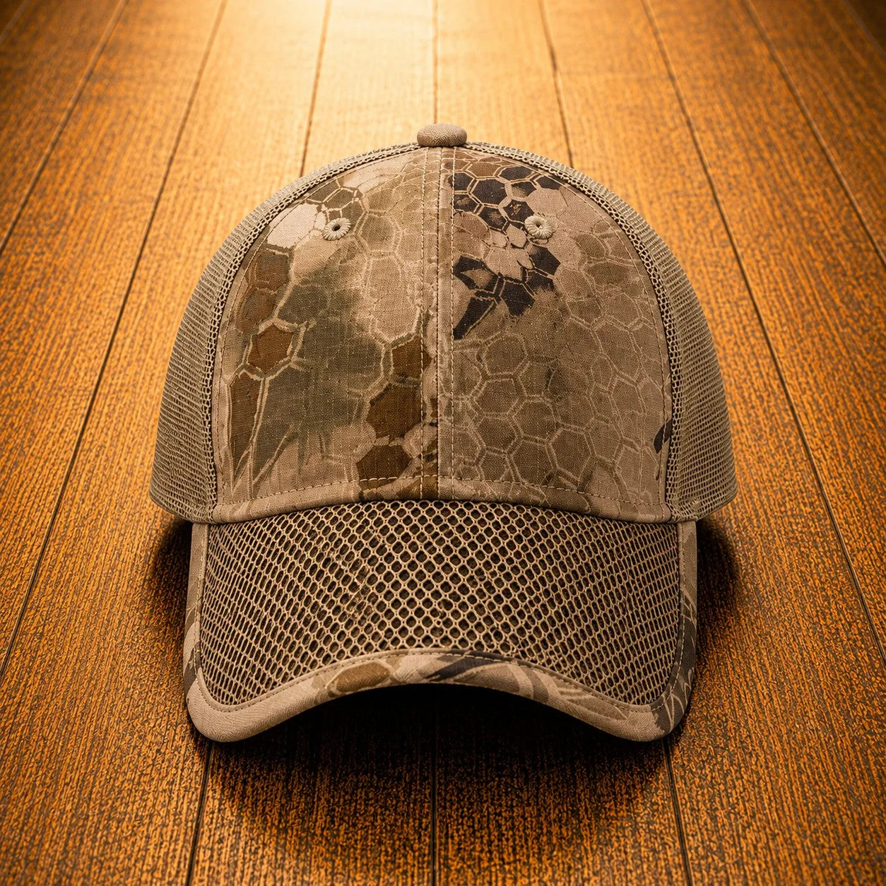 Tactical Mesh Cap in Khaki