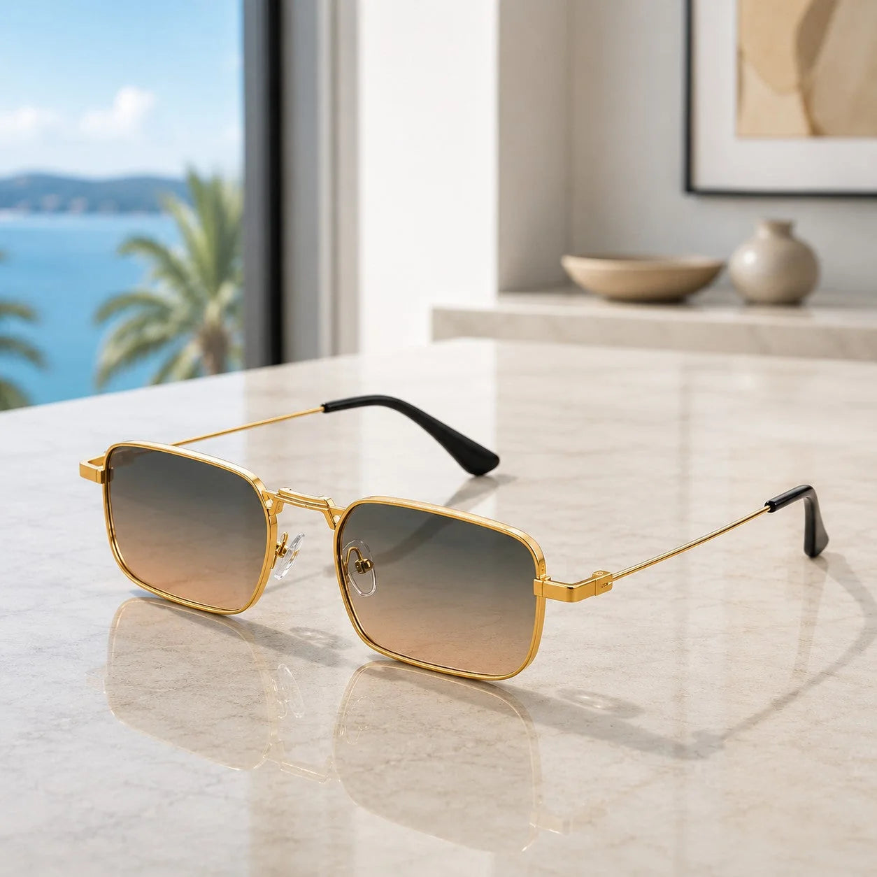 Travel Day Sunglasses in Grey