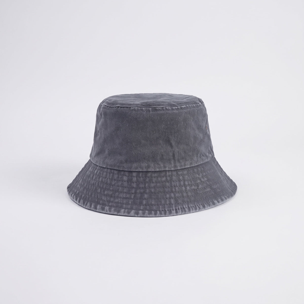 Ulmer washed cotton bucket hat in Gray 1
