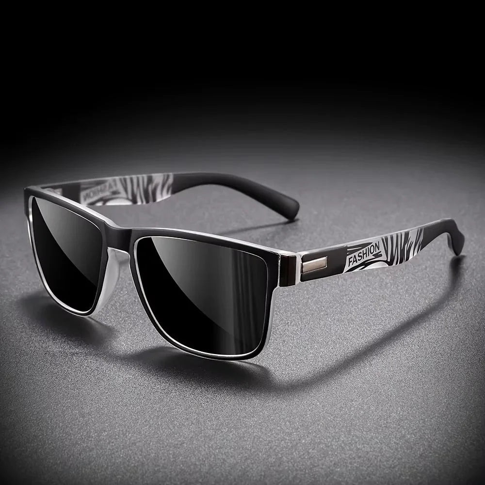 UV400 Square Sunglasses in Grey