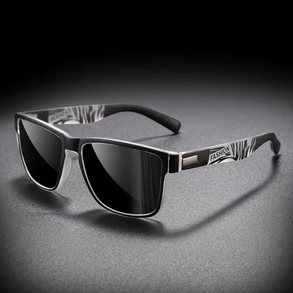 UV400 Square Sunglasses in Grey