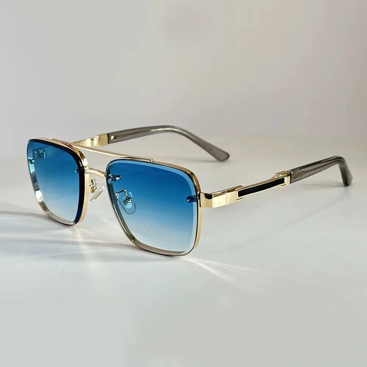 Vacation Square Sunglasses in Blue