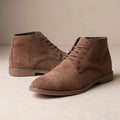 Wyatt men's chukka boots hero pair in Brown 0