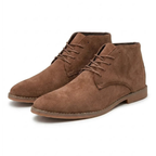 Wyatt men's chukka boots pair in Brown 1
